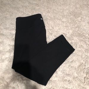 Lululemon leggings, Wunder under crop